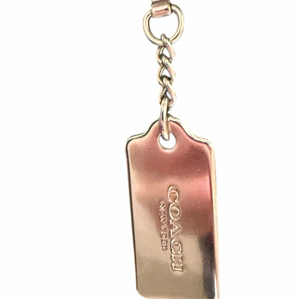 Coach Cassie Leather Chain Strap Crossbody Emerald Green - Very Good Condition - Picture 8 of 8